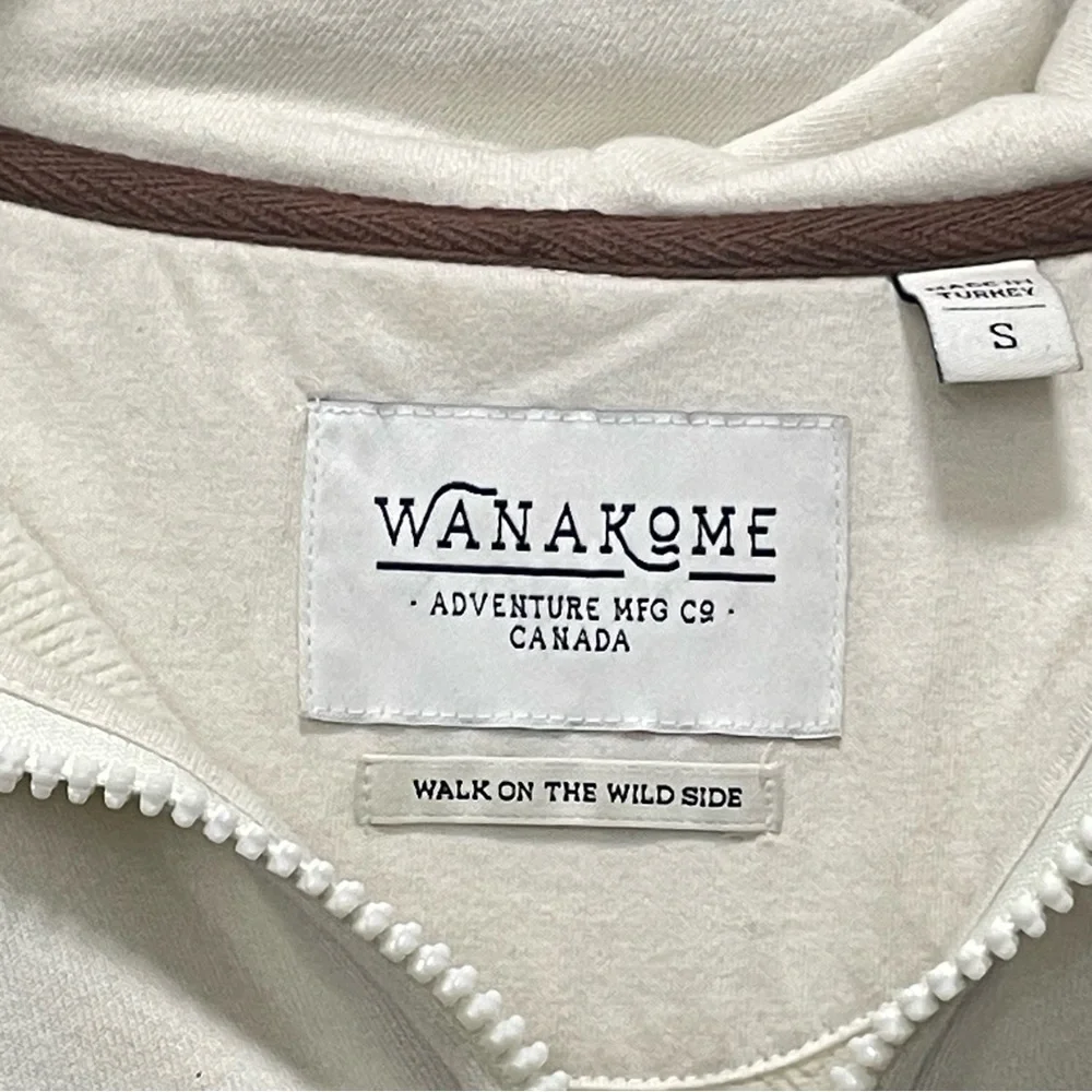 Wanakome 1/4 zip hoodie - Picture 3 of 7